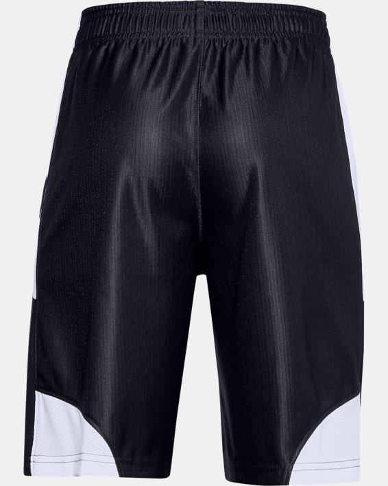 Boys' UA Perimeter Shorts in Black image number 1